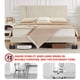 thumbnail image 4 of Elevadores De Cama Rectangulares De 7 6 Cm Resistentes Paquete De 4 Unidades Color Negro, 4 of 7