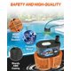 thumbnail image 4 of Bomba sumergible para piscina AgiiMan de 850 GPH con manguera de 25 pies, 4 of 8