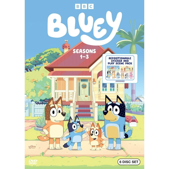 DVD Bluey Temporadas 1-3 BBC