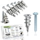thumbnail image 1 of Anclajes para paneles de yeso Ansoon Zinc, autoperforantes y kit de tornillos, 50 unidades, 1 of 7