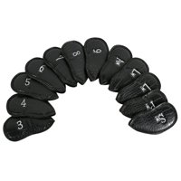 Ioensy - 12 Paquetes De Cubiertas De Hierro De Golf Para Palos De Golf Protector De Cabeza Impermeable Universal
