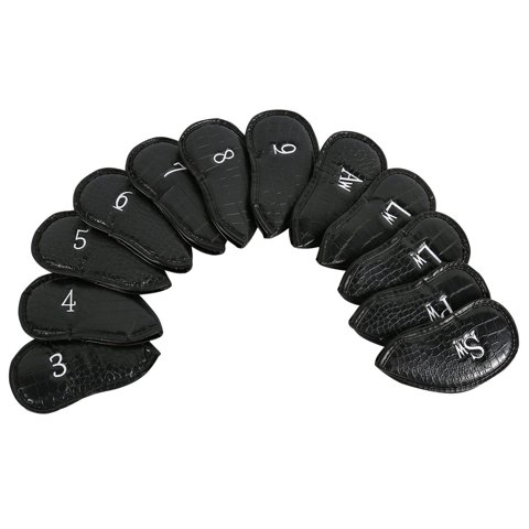 Ioensy - 12 Paquetes De Cubiertas De Hierro De Golf Para Palos De Golf Protector De Cabeza Impermeable Universal
