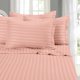 thumbnail image 1 of Juego de sábanas Elegant Comfort King Rosa Empolvado 6 piezas, 1 of 8