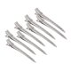 thumbnail image 2 of 24 pinzas para el pelo de metal con forma de cocodrilo, de acero, con agujeros, antideslizantes, accesorios para manualidades., 2 of 8