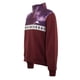 thumbnail image 2 of Poleron Men Half Zip Burgundy, 2 of 4