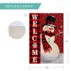 thumbnail image 2 of Bandera de jardín Bravilan Welcome Christmas, muñeco de nieve, 32 x 45 cm, 2 of 7