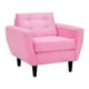 thumbnail image 2 of Sofa Bote 1c Felpa 00 Rosado, 2 of 6