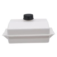 Magideal - Depósito De Combustible Y Tapa 532184900 Accesorios Para Desbrozadora Mantenimiento Del Depósito De Combustible Del Motor Del Cortacésped Reemplazo Di
