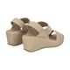 thumbnail image 4 of Sandalia Mujer Beige Plataforma Sydney Police, 4 of 5