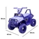 thumbnail image 2 of Moto Electrica Bateria Jeep Niño Luz + Sonido 1166A violeta, 2 of 5