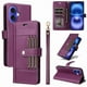 thumbnail image 1 of FOXDOCK Funda tipo Cartera para iPhone 16 Plus – Cubierta de Cuero PU con Múltiples Ranuras, Bolsillo para Efectivo y Correa de Muñeca, 1 of 6