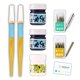 thumbnail image 1 of Set de plumas para manga Someie con porta pluma, tinta negra y blanca 30 ml, 1 of 6