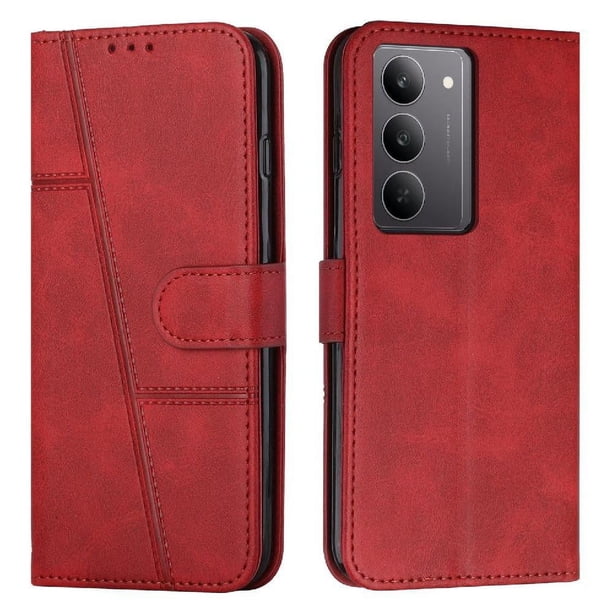 Funda Flip Para Realme V60 Pro – Carcasa Delgada Y Resistente A Impactos Con Soporte Para Uso Diario Y Profesional