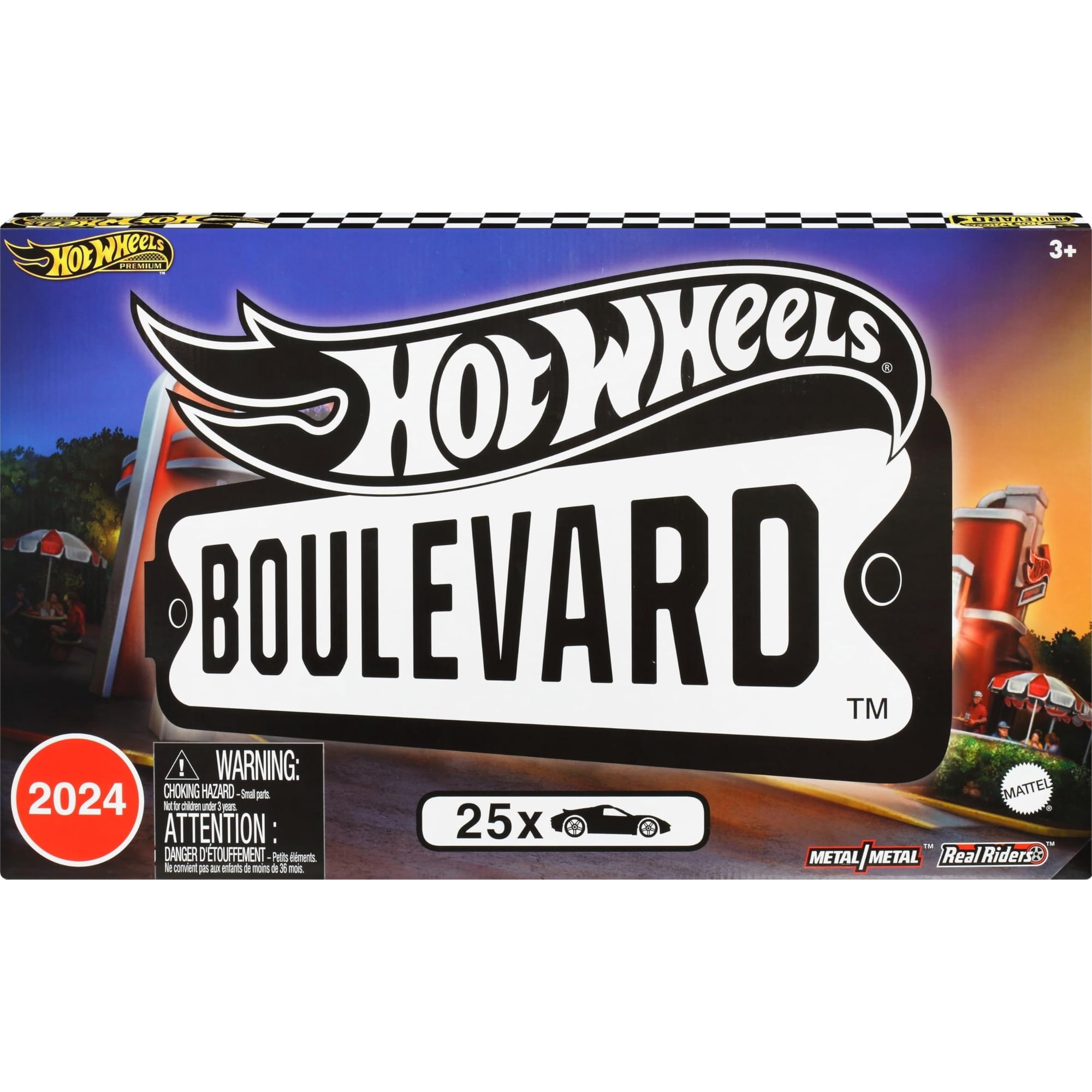 Set De Autos De Juguete Hot Wheels Boulevard 25 Premium Escala 1:64