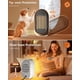 thumbnail image 5 of Calefactor portátil QQT de cerámica 1000 W para interiores, azul, 5 of 7