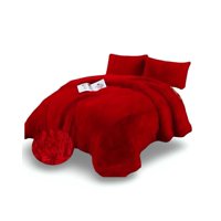 Myl Todo Para El Hogar - Cobertor De Invierno Con Chiporro Peludo 2 Plazas