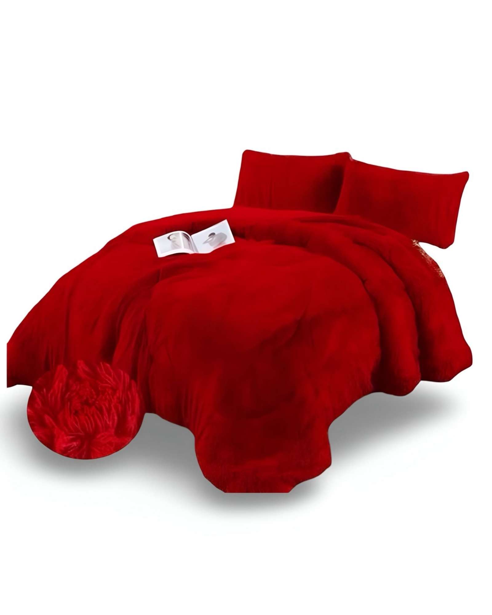 Myl Todo Para El Hogar - Cobertor De Invierno Con Chiporro Peludo 2 Plazas