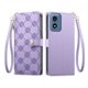 thumbnail image 1 of Funda Billetera con Cierre para [Motorola Moto G Play 2024] con Tarjetero, Soporte y Correa de ManoMorado, 1 of 5