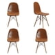 thumbnail image 1 of Pack de 4 Sillas Eames Efecto Cuero, 1 of 3
