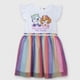thumbnail image 1 of Vestido Niña Arcoiris Blanco Paw Patrol, 1 of 5
