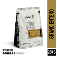 Café Señor K - Café Grano Entero Señor K Brasil Carmo De Minas 250G