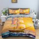 thumbnail image 1 of Sail Duvet Cover Set Sailboat Pattern Bedding Set ed Comforter Covers Double Bedclothes For Bedroom, 1 of 5