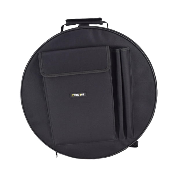 Mochila Para Batería Con Asa De Transporte Y Correas Ajustables Para Bateristas, Estuche De Transporte De 50 Cm X 10 Cm