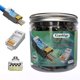 thumbnail image 1 of Conectores de paso Cat6 Cat6A RJ45, paquete de 100 unidades, Gaobige, 1 of 6