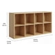 thumbnail image 3 of Biblioteca Librero Multiuso Para Living Sala Estar 110x30x60 Color Marrón, 3 of 7