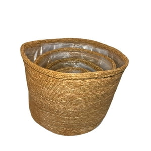 Decogreen - Macetero Canasto Rama 35X 30 Cm