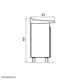 thumbnail image 3 of Mueble con Lavarropas de 15 Litros Blanco, 3 of 4
