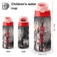 thumbnail image 2 of Bukayo Saka-theme One-Touch Pop Top Water Bottle Stainless Steel Leak-Proof Sports Children's Bottle pink 12oz, 2 of 6