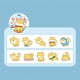 thumbnail image 1 of Get Creative with 100pcs of Cute Cartoon Animal Washi Masking Tapes for Scrapbooking, Planners, DIY Crafts and Material Decoration, 1 of 5