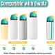 thumbnail image 2 of Tapa de repuesto compatible con Owala Freesip, tapa de repuesto para botella de agua de un botón, antifugas, compatible con vasos Owala de 16 oz, 24 oz, 32 oz y 40 oz (morado), 2 of 6