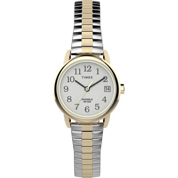 Reloj Timex Easy Reader Classic para mujer, 25 mm, bicolor