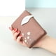 thumbnail image 1 of Floral Print Short Wallet, Bifold Coin Purse, All-Match Credit Card Holder, Portable Purse, 1 of 3