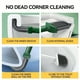 thumbnail image 4 of 1pc Toilet Brush Hole-free Toilet Brush, Wall-mounted Toilet Brush, Cleaning Silicone Set Cleaning Brush, Cleaning Tool Combination, 4 of 4