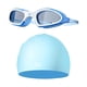 thumbnail image 1 of Gafas De Natación, Gafas De Natación Ligeras Y De Visión Amplia Para Piscina, Gafas Y Gorro De Buceo, 1 of 3