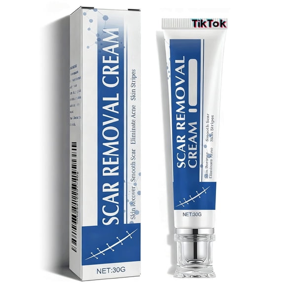 Crema para cicatrices con gel de silicona para eliminar cicatrices quirúrgicas, 1 pieza