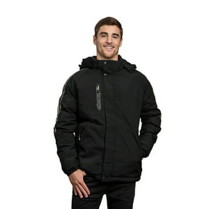 Todopiel - Parka Reversible Chg70 Negro-Verde