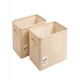 thumbnail image 2 of SET DE 2 CANASTOS ORGANIZADOR 28CMX47CMX20CM COLOR BEIGE, 2 of 4