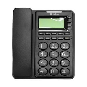 Uniden - Telefono Sobremesa Manos Libres Botones Grandes 409N