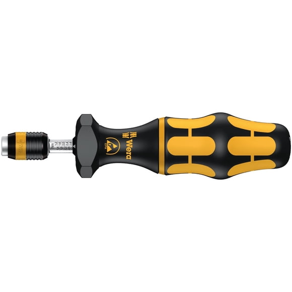 Destornillador Wera 05074730001 Kraftform ESD 7440, punta de 1/4 pulgadas