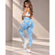 thumbnail image 1 of Leggings Tie Dye Mujer Push Up con Abertura Escalonada, 1 of 4