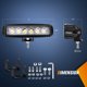 thumbnail image 2 of Luces de Trabajo LED Nilight IP67 12V 24V, 2 of 3