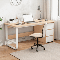 Genérico - Escritorio De Oficina Profesional Moderno 140 Cm