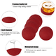 thumbnail image 3 of Posavasos de cuero Protección contra derrames para escritorio de mesa Posavasos de cuero duraderos y antideslizantes Ajuste común, 3 of 5