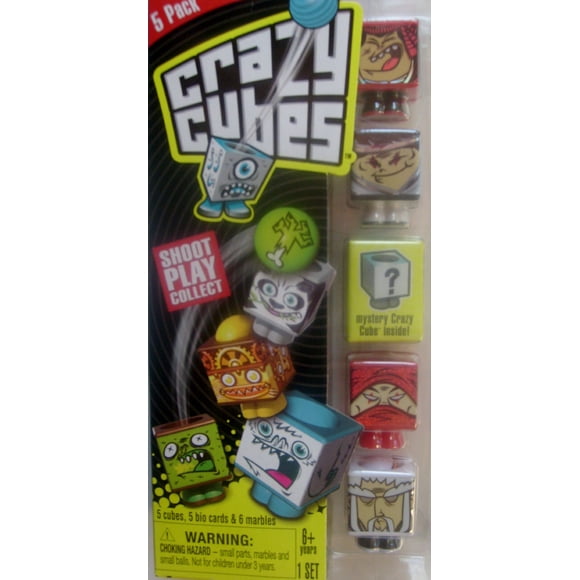 Spin Master Crazy Cubes Pack de 5 Fight Masters
