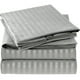 thumbnail image 1 of Juego de Sábanas Mellanni Hotel Luxury 1800 Queen Gris y Plateado, 1 of 2