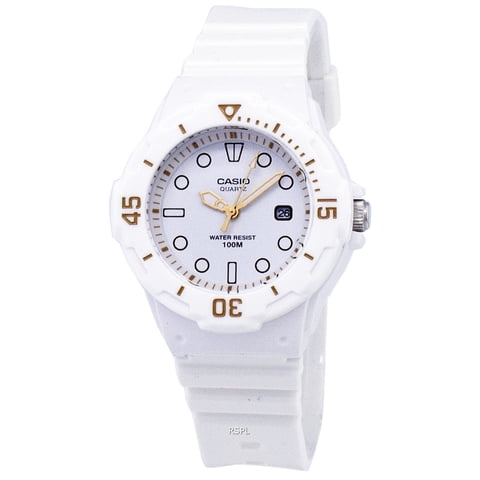Reloj Analógico Casio Enticer Classic Blanco Mujer